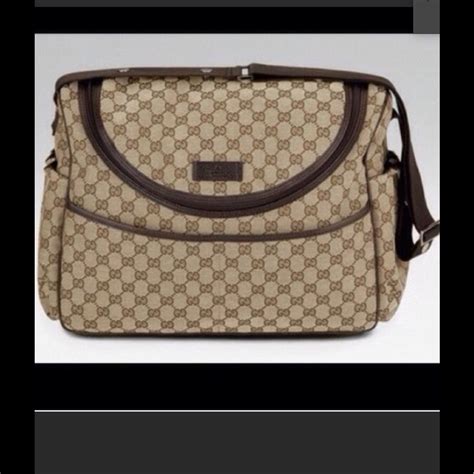 gucci diaper bag green|authentic gucci diaper bag.